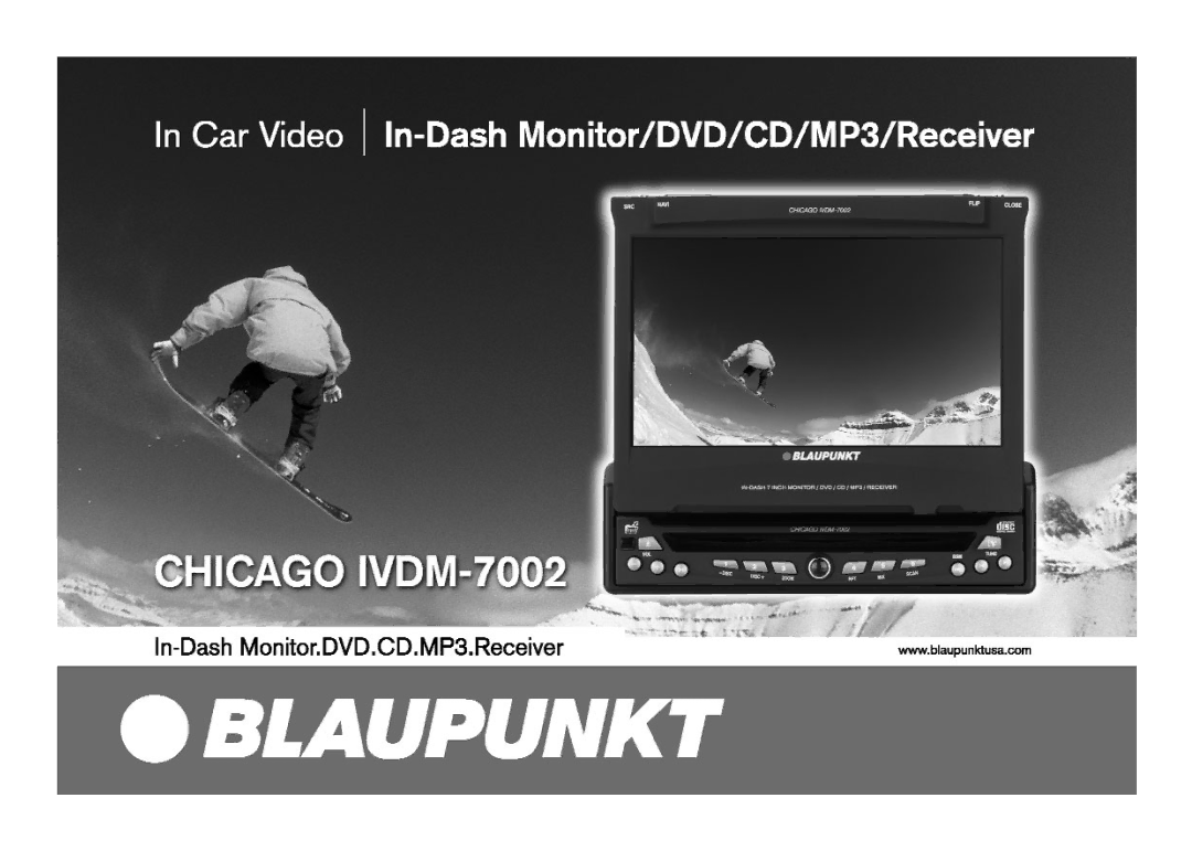 Blaupunkt IVDM-7002 manual 