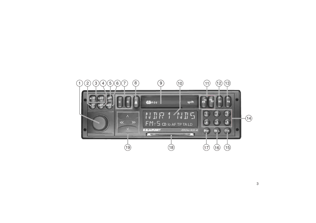 Blaupunkt RCR 45 operating instructions 1918 