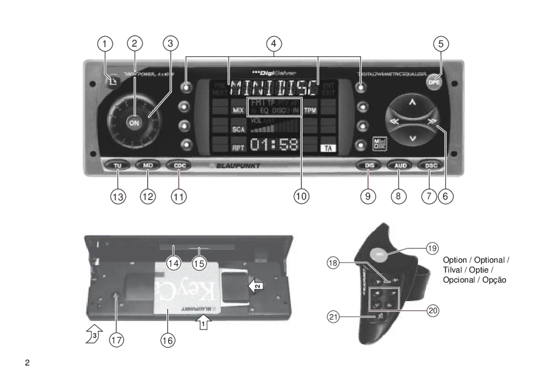 Blaupunkt RMD 169 manual 13 12 