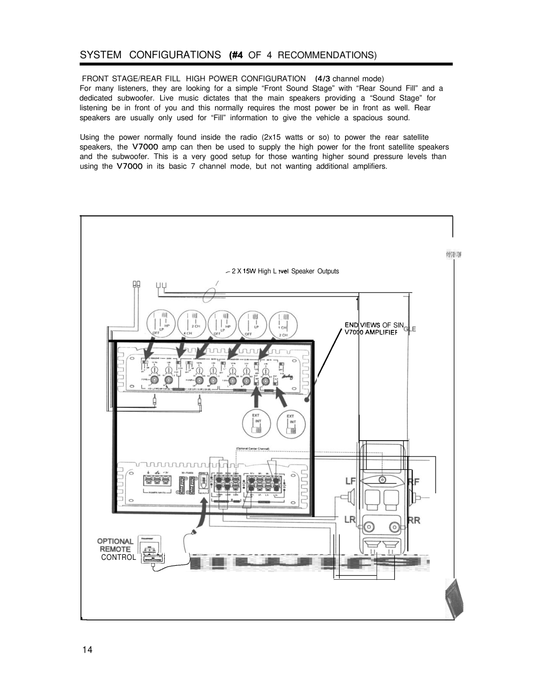 Blaupunkt V7000 manual System Configurations #4 of 4 Recommendations 