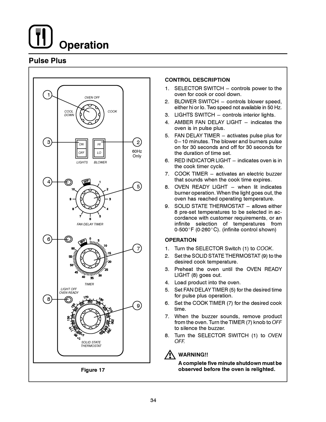 Blodgett DFG-200, DFG-100 manual Pulse Plus 