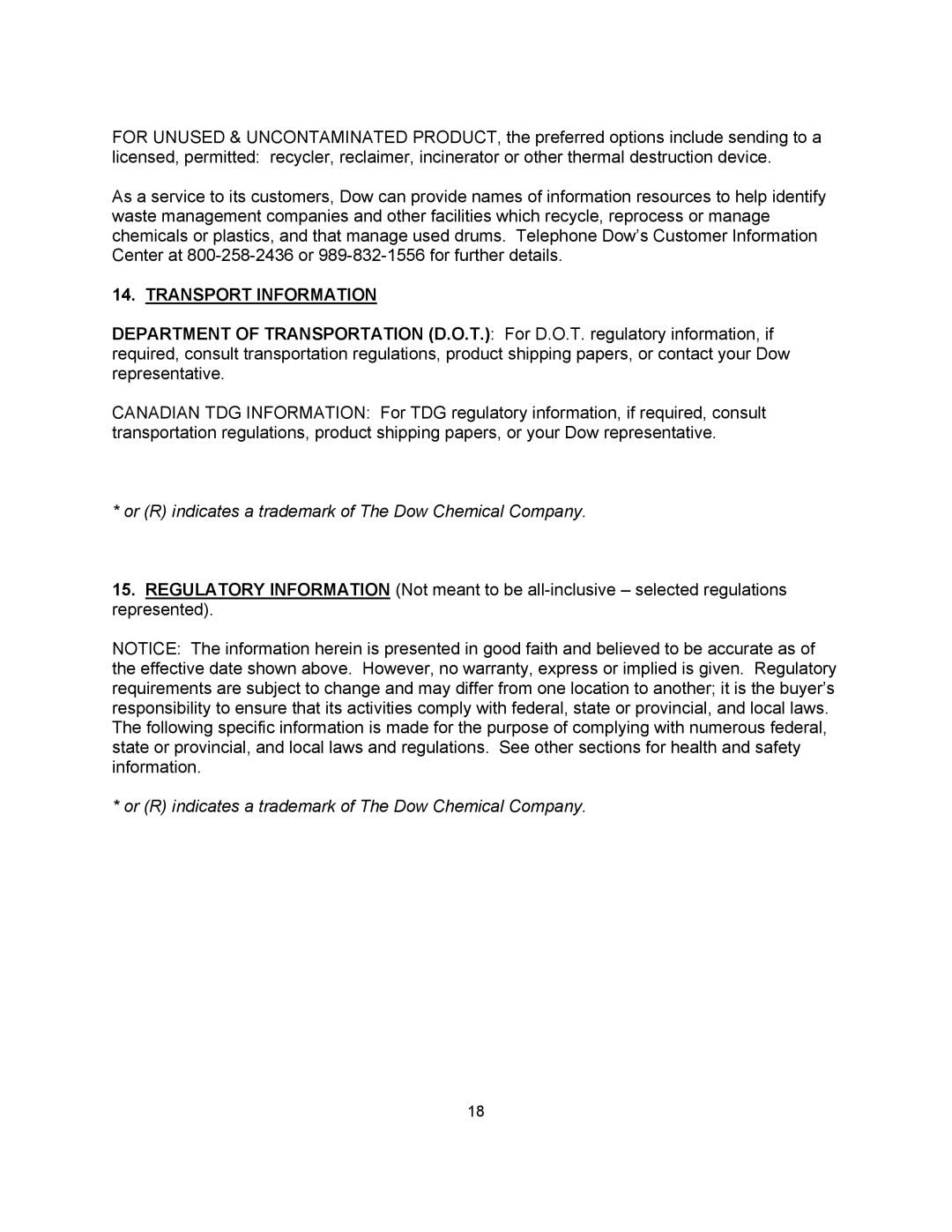 Blodgett KTT-E Series manual Transport Information 