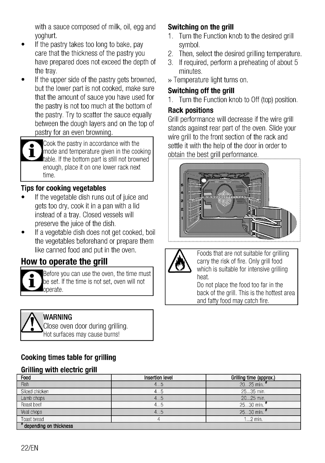 Blomberg BEO 5422 manual 