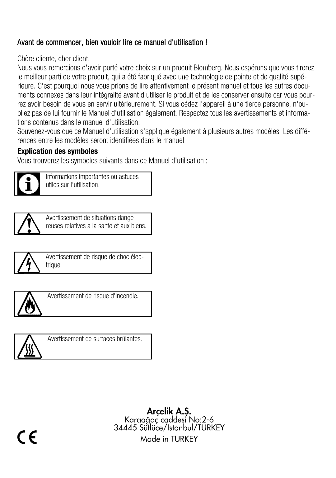 Blomberg BEO 7002 manual 