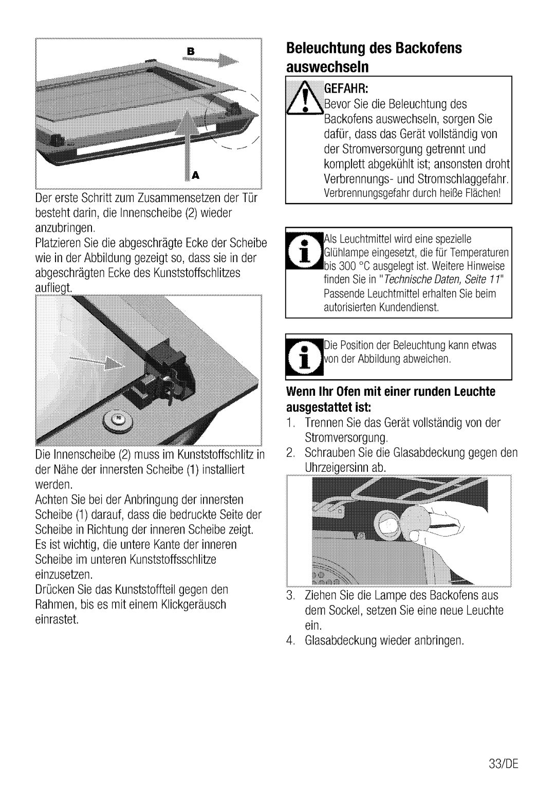 Blomberg beo 9576 manual 