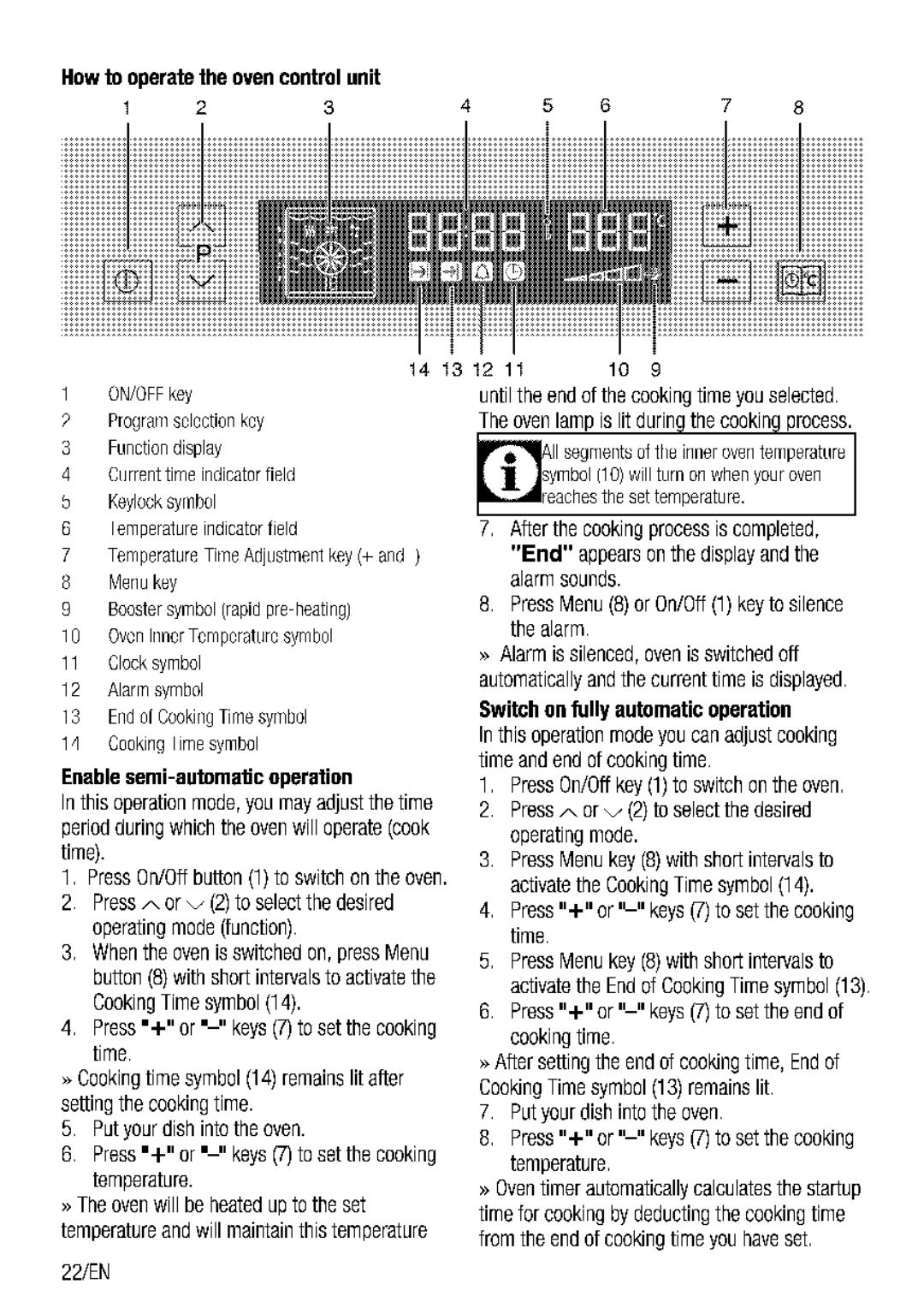 Blomberg BEO 9790 manual 