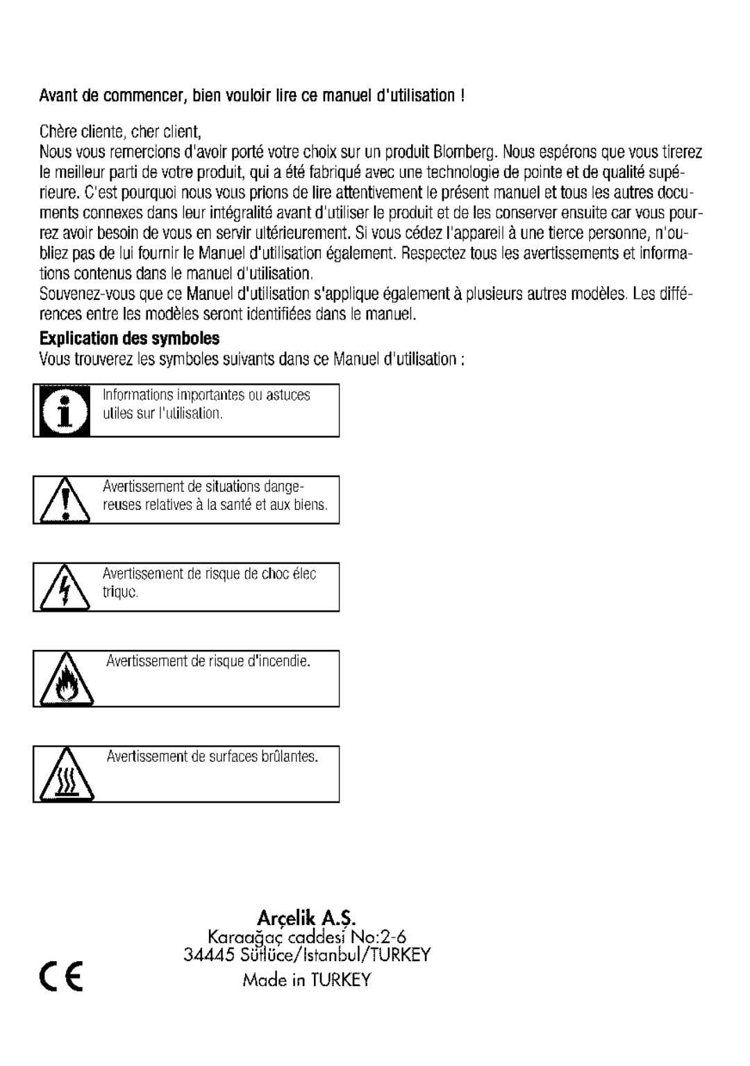 Blomberg BEO 9790 manual 