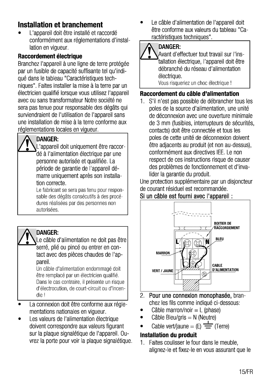 Blomberg BEO 9790 manual 