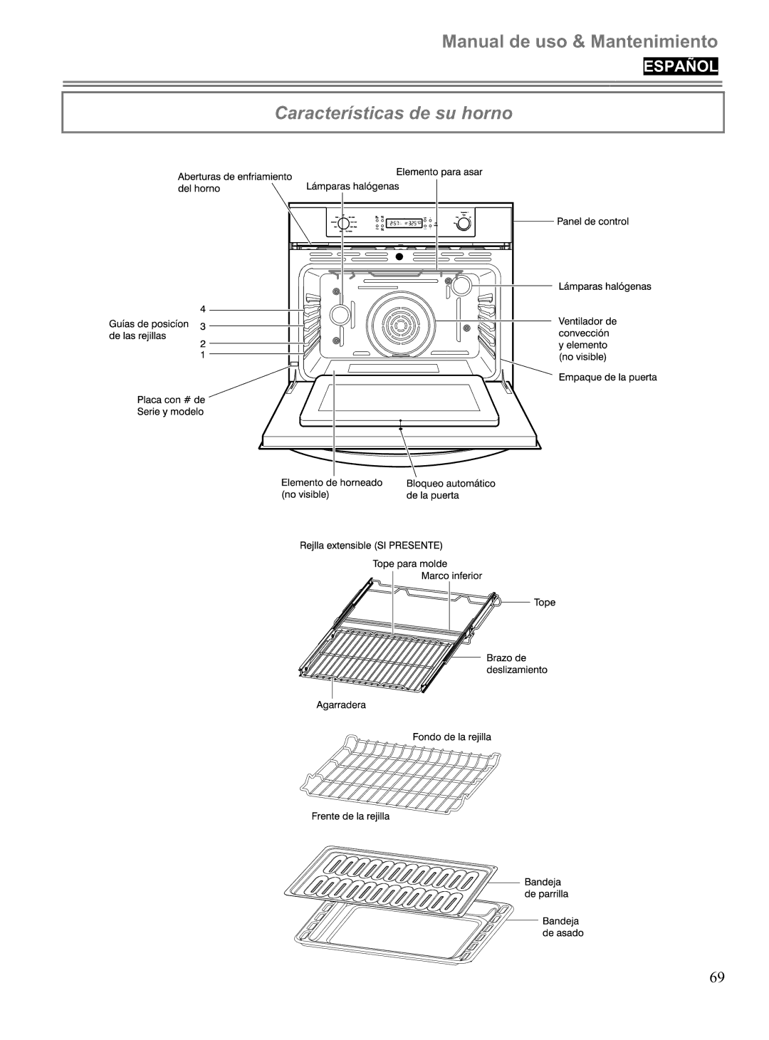 Blomberg BWOS 30100 manuel dutilisation Características de su horno 