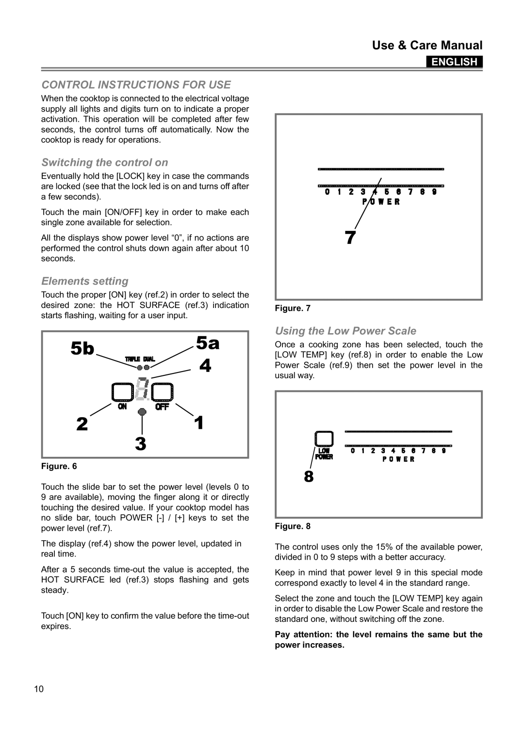 Blomberg CTE 36500, CTE 30400 manuel dutilisation Use & Care Manual, English, Figure 