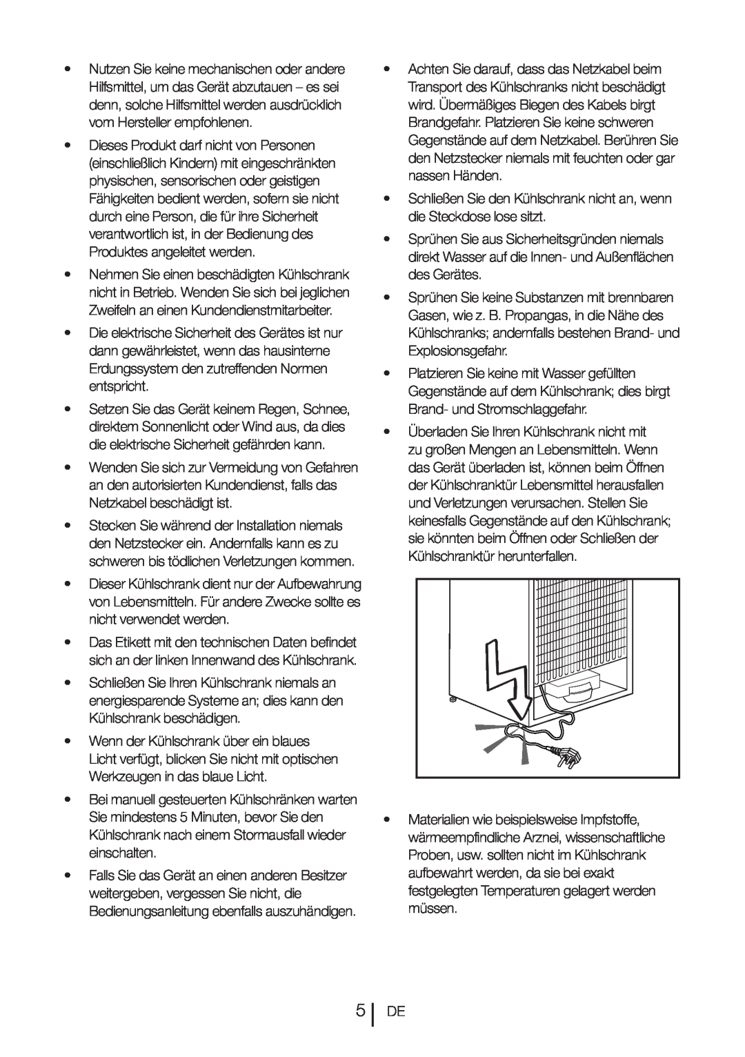 Blomberg DND 9977 PD manual •Nutzen Sie keine mechanischen oder andere 