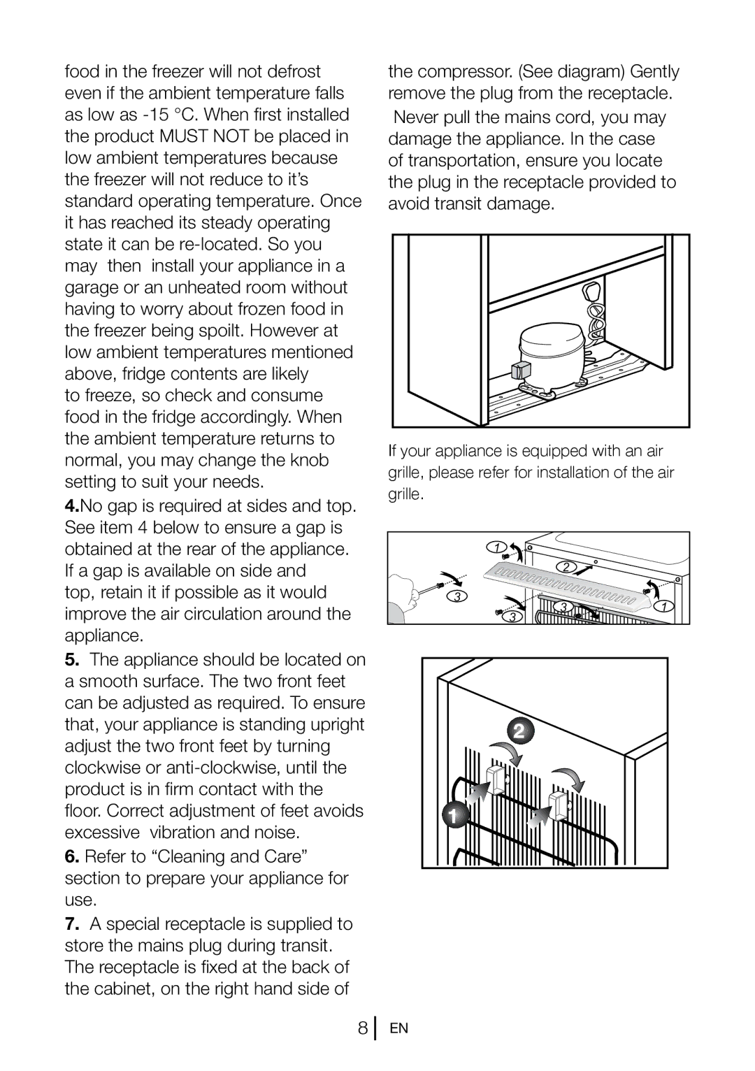 Blomberg FINE 1531P manual 