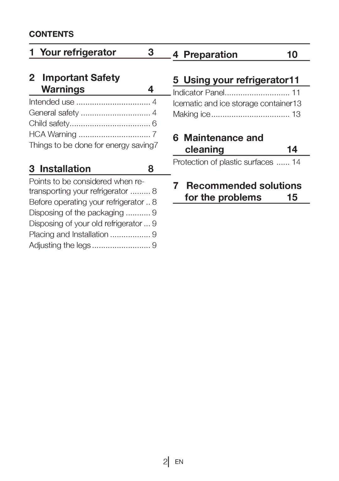 Blomberg FNT 9670 XT, FNT 9670 ET Your refrigerator Important Safety, Installation, Preparation Using your refrigerator11 