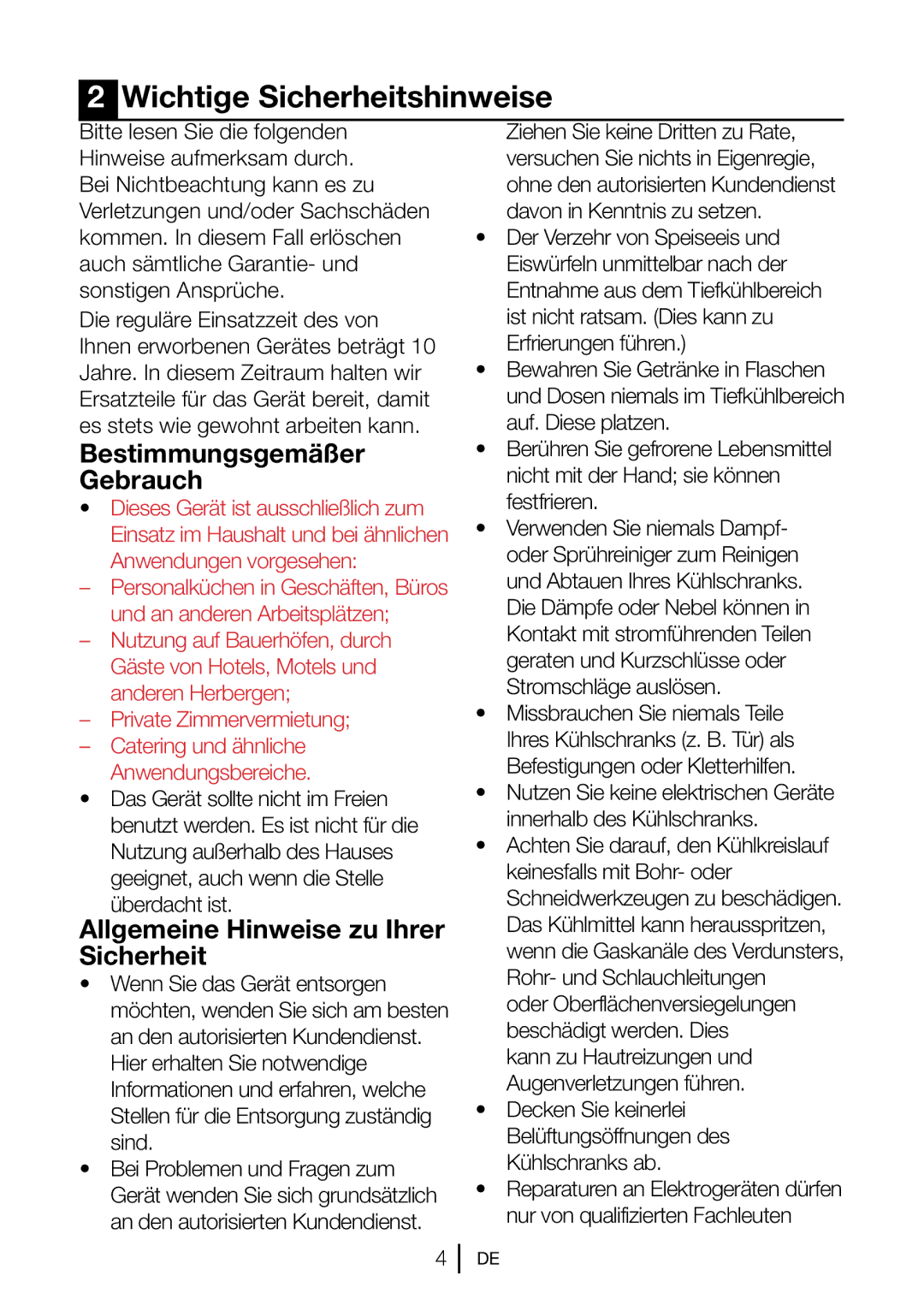 Blomberg FNT 9682 A+, FNT 9681 A+ Wichtige Sicherheitshinweise, Bestimmungsgemäßer, Gebrauch, Allgemeine Hinweise zu Ihrer 