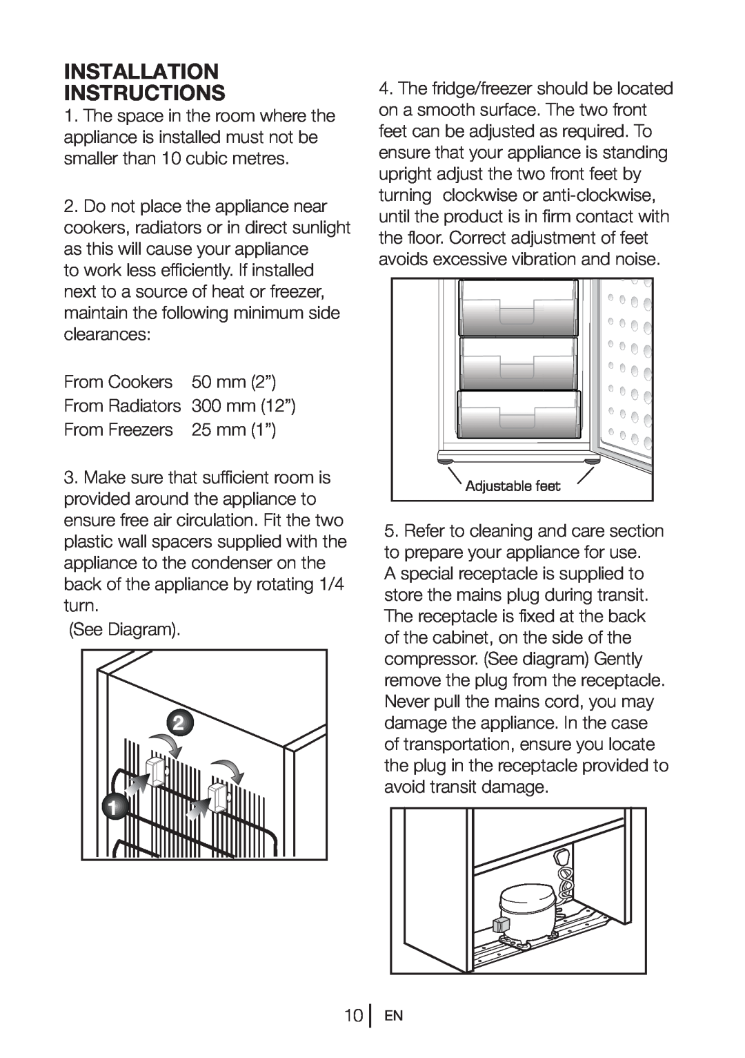 Blomberg KGM 9690 PX manual Installation Instructions 