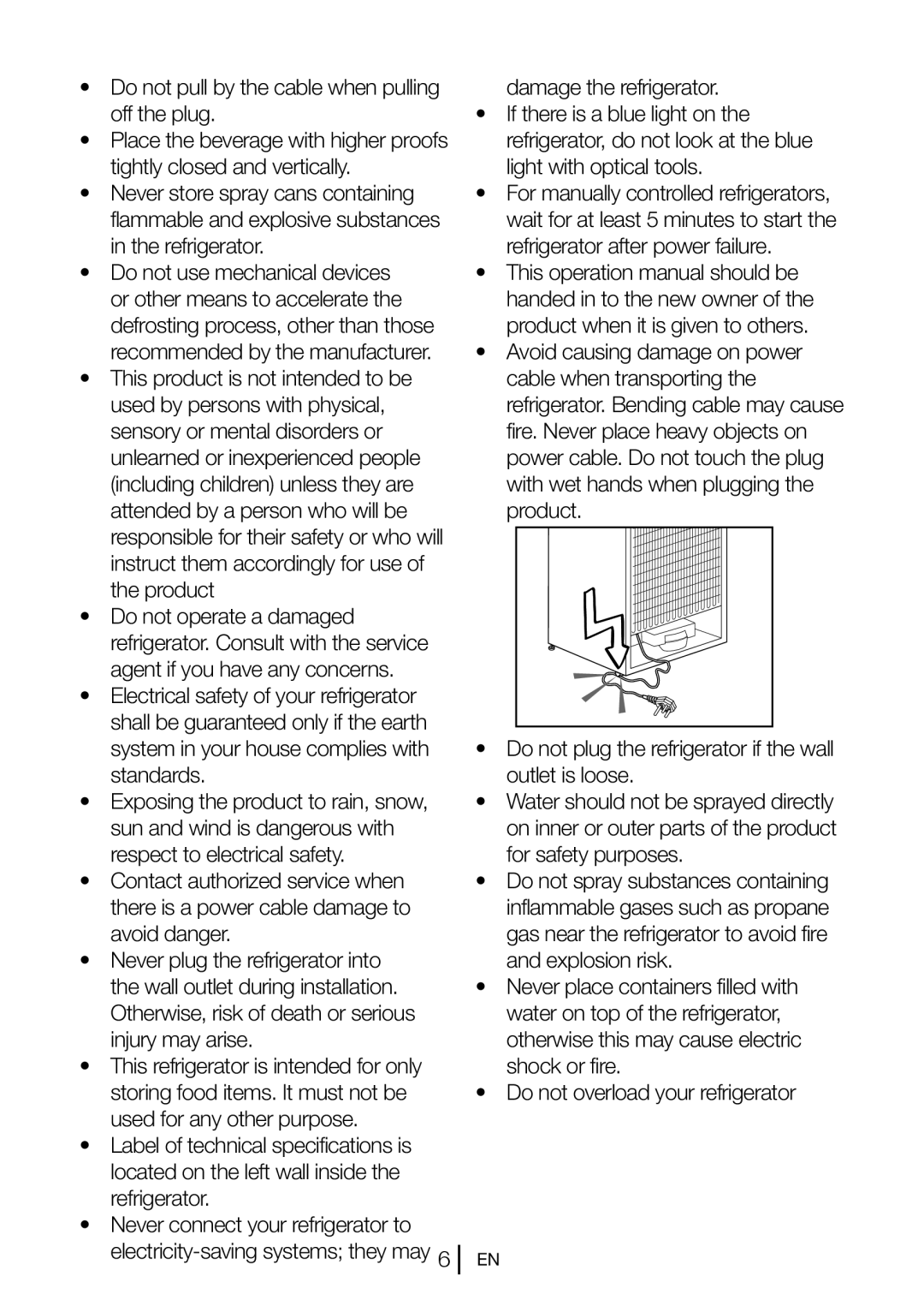 Blomberg KND 9651 XA+, KND 9651 A+ operating instructions 