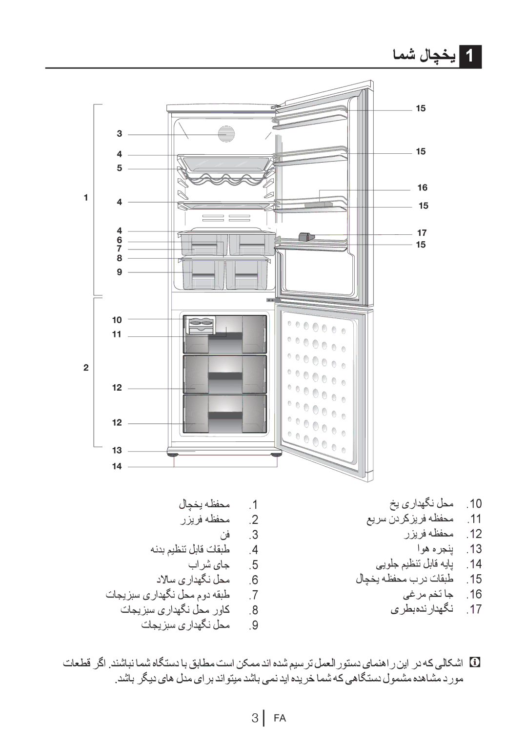 Blomberg KND 9861 XA++ manual امش لاچخی 