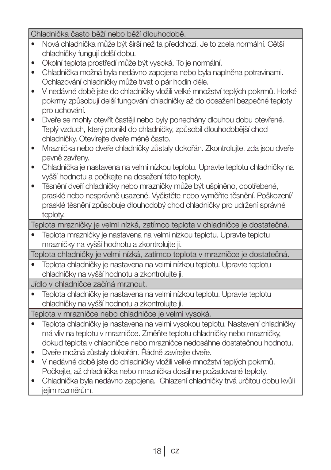 Blomberg KNM1551iFA+, KNM 1551 IA+ operating instructions Dveře možná zůstaly dokořán. Řádně zavírejte dveře 