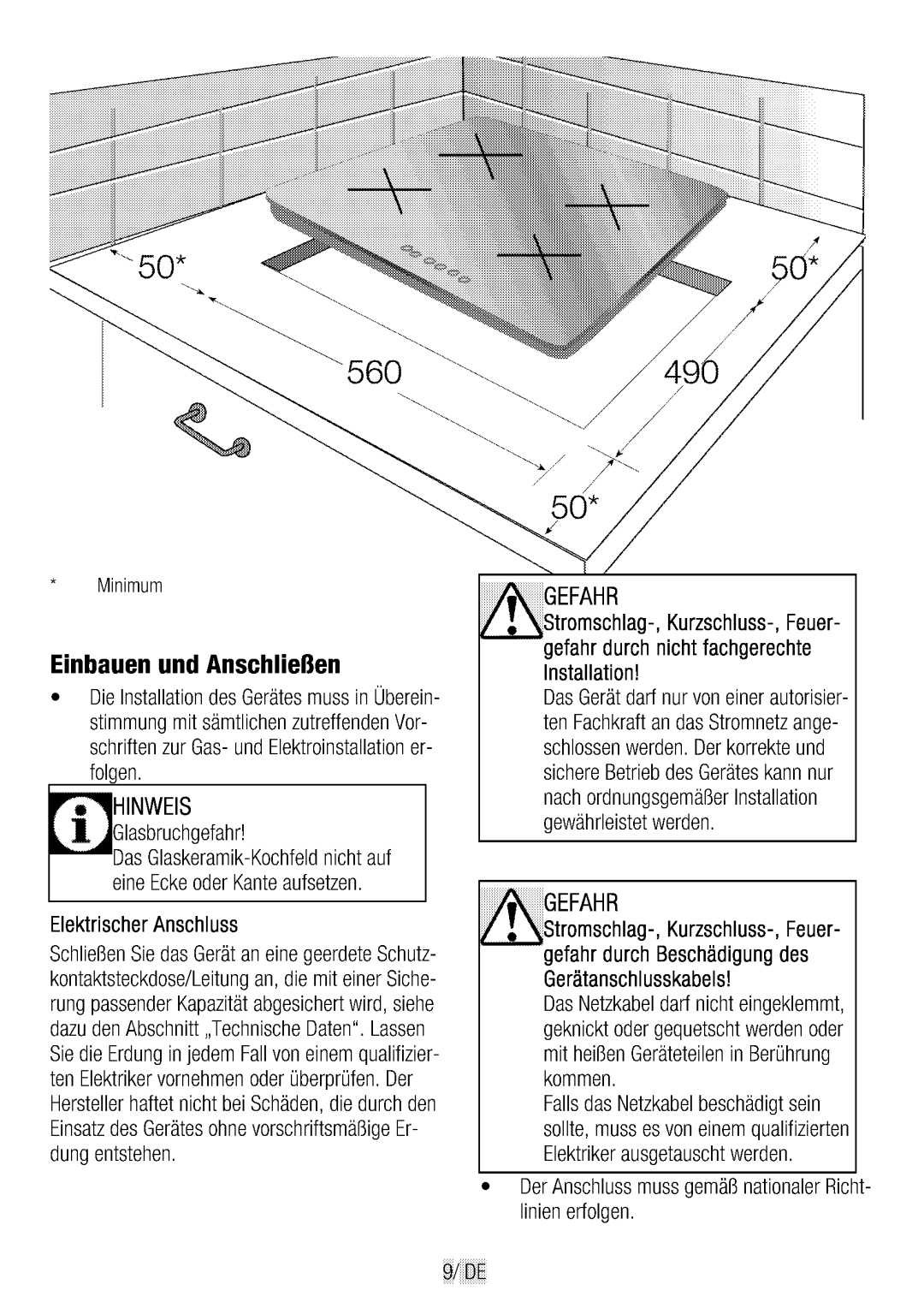 Blomberg MIN 543906 N manual 