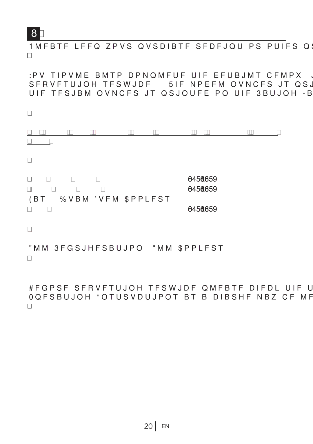 Blomberg TSM 1541P manual How To Obtain Service, Republic of Ireland 