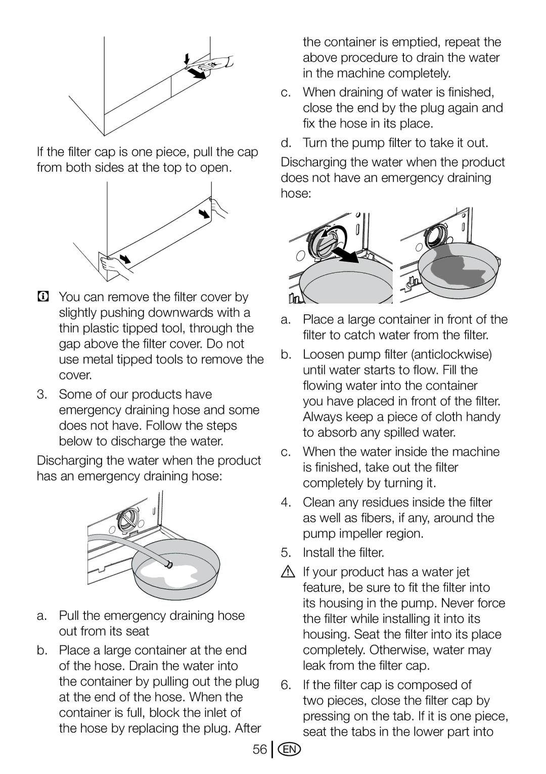 Blomberg WMT 8320 S user manual 