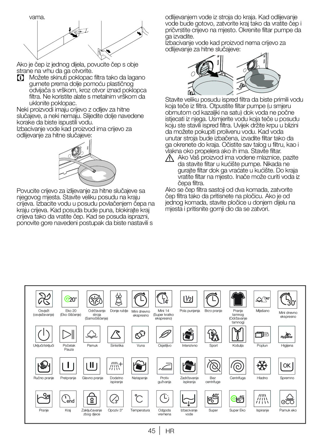 Blomberg WNF 5100 WE, WNF 5180 WE user manual 