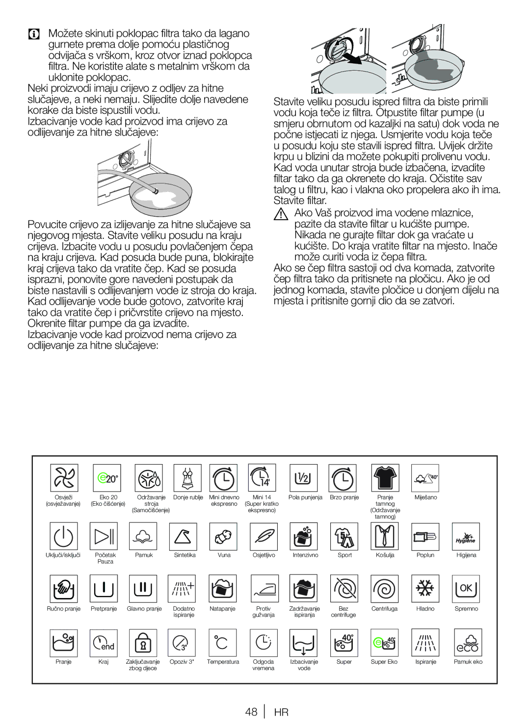 Blomberg WNF 6221 WE 20, WNF 6280 WE 20, WNF 6200 WE 20 user manual 