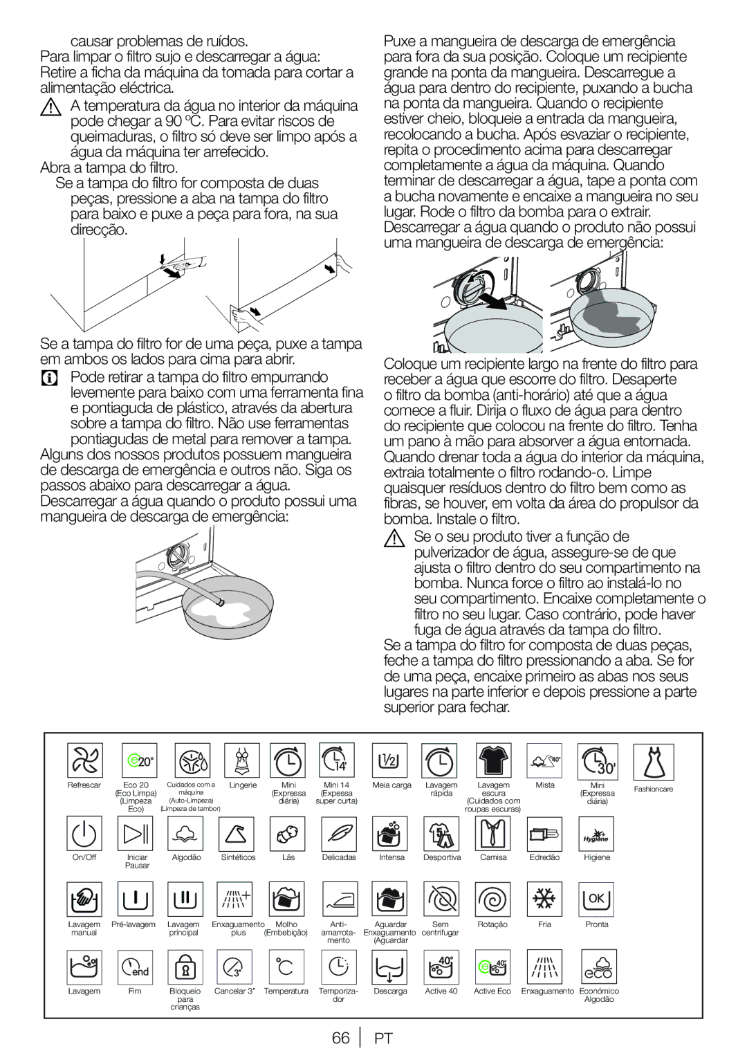 Blomberg WNF 7201 WE20, WNF 7281 WE20, WNF 7241 WE20, WNF 7221 WE20 user manual Refrescar Eco 