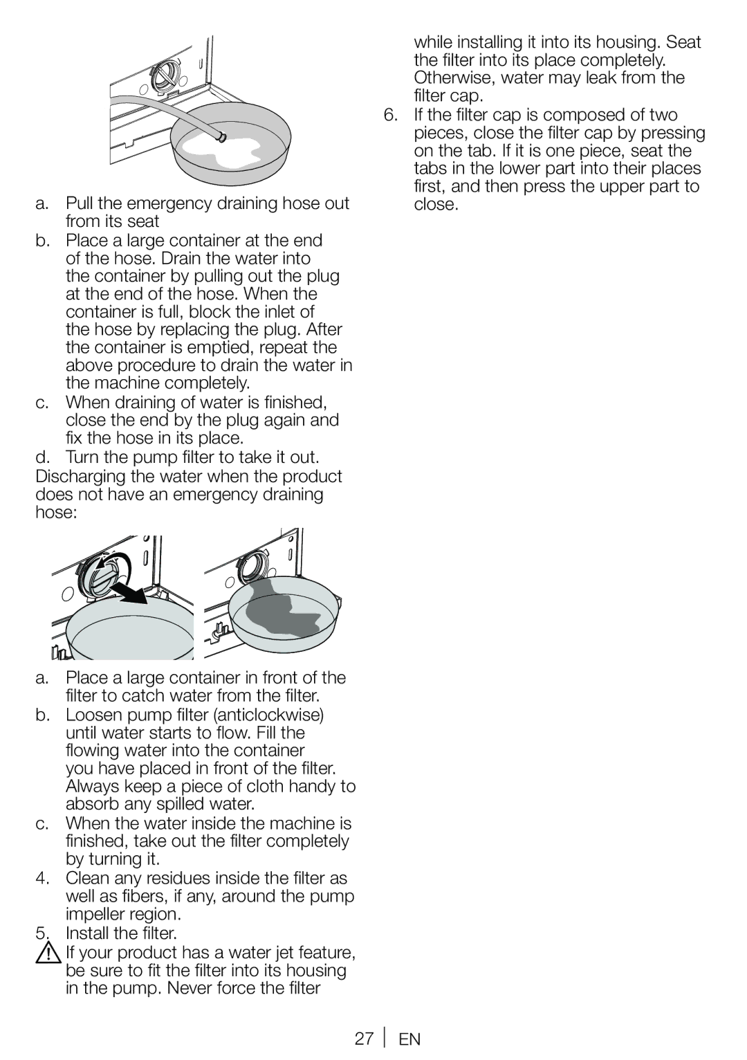 Blomberg WNF 7341 A user manual 