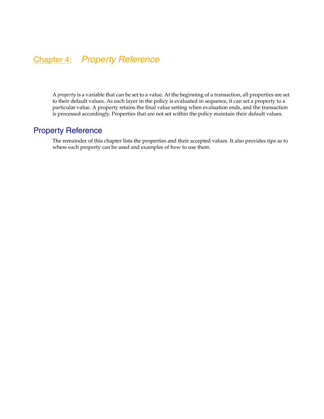 Blue Coat Systems Proxy SG manual Property Reference 