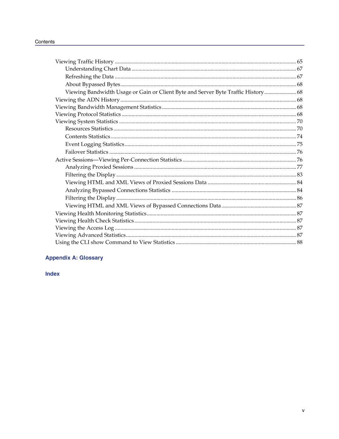 Blue Coat Systems Blue Coat Systems SG Appliance, SGOS Version 5.2.2 manual Appendix a Glossary Index 