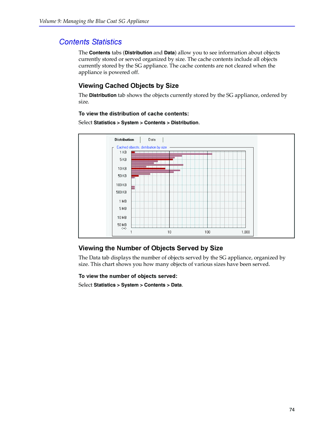 Blue Coat Systems SGOS Version 5.2.2, Blue Coat Systems SG Appliance manual Contents Statistics 