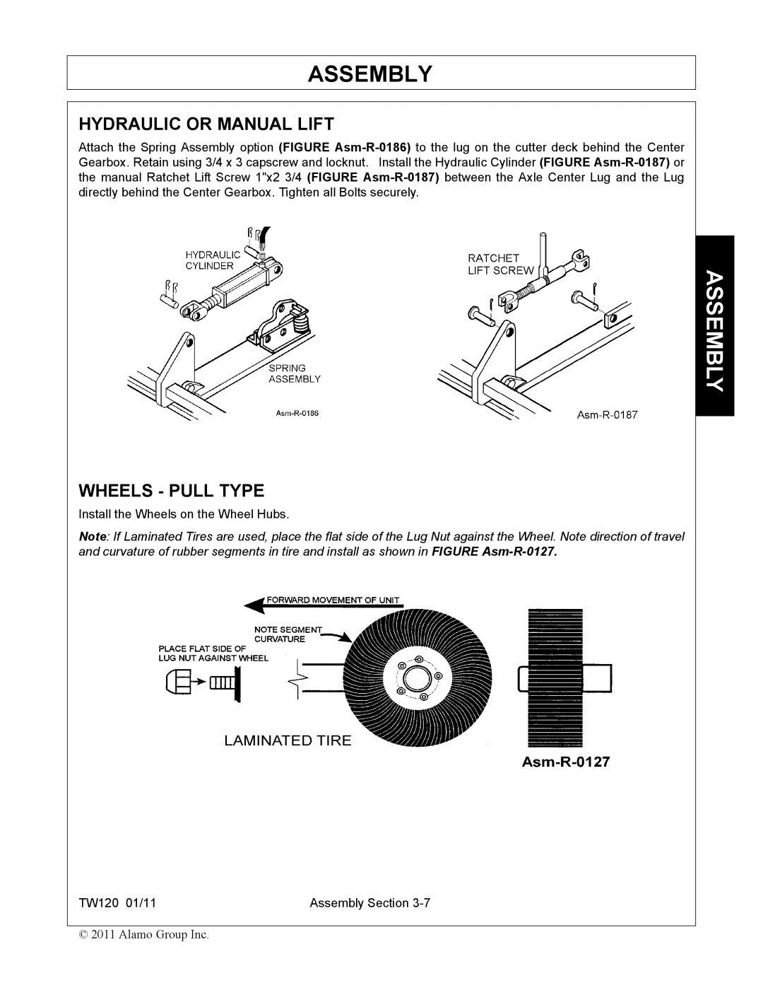 Blue Rhino FC-0025, FC-0024 manual Hydraulic or Manual Lift, Wheels Pull Type 