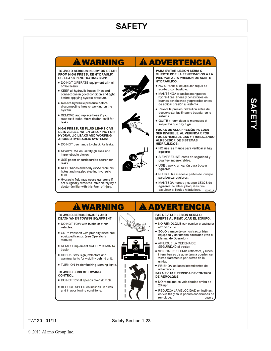 Blue Rhino FC-0025, FC-0024 manual Safety 