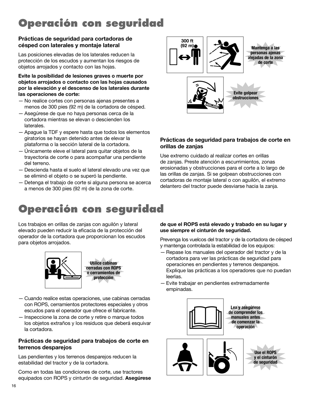 Blue Rhino FC-0024, FC-0025 manual Utilice cabinas 