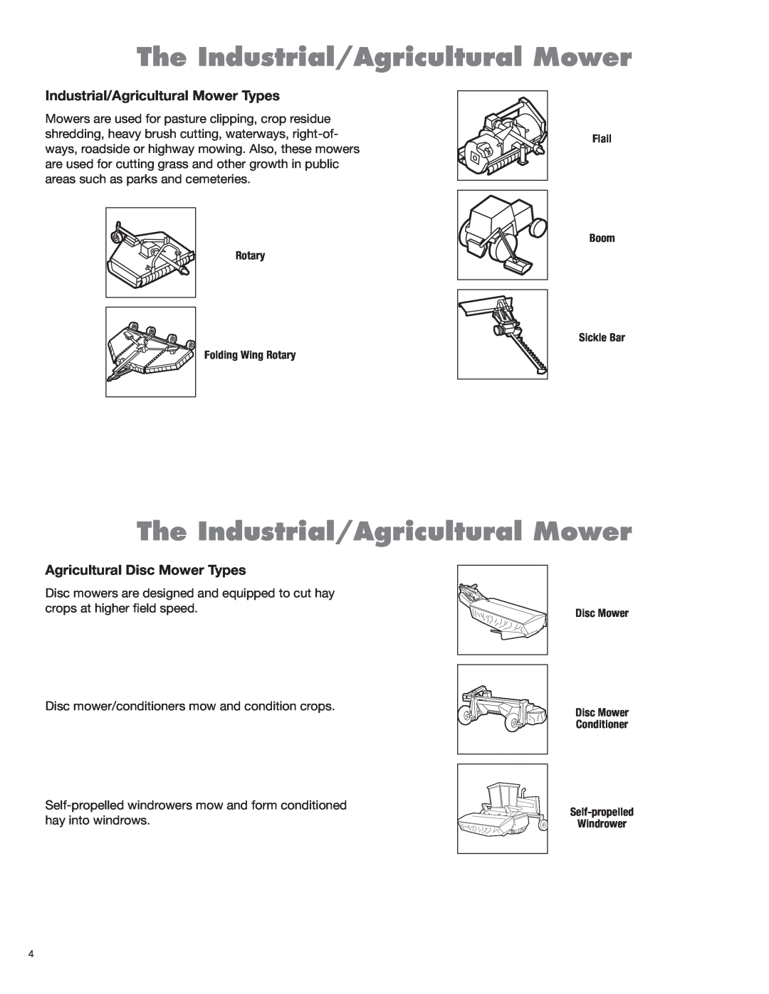 Blue Rhino FC-0024 The Industrial/Agricultural Mower, Industrial/Agricultural Mower Types, Agricultural Disc Mower Types 