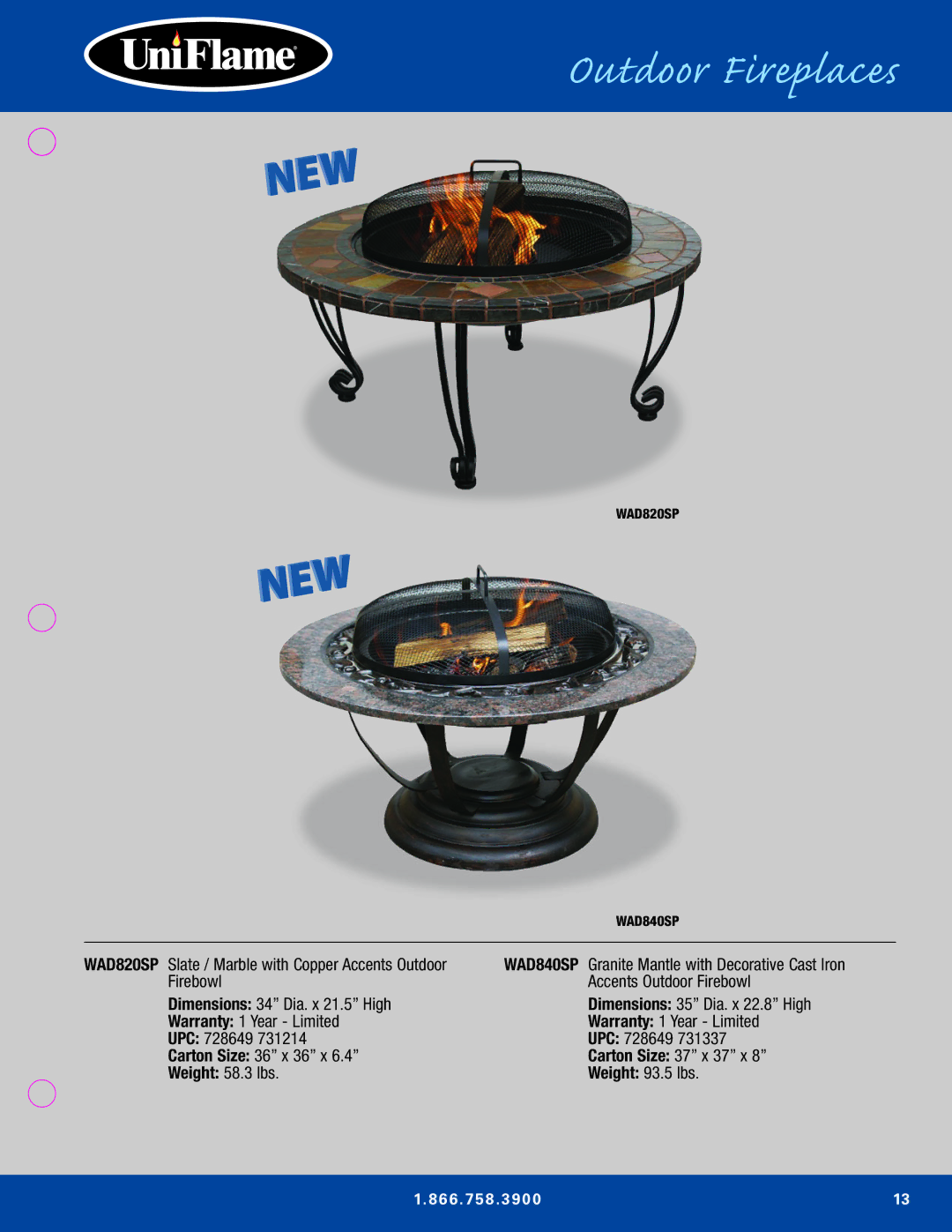 Blue Rhino Outdoor Lighting manual Outdoor Fireplaces 