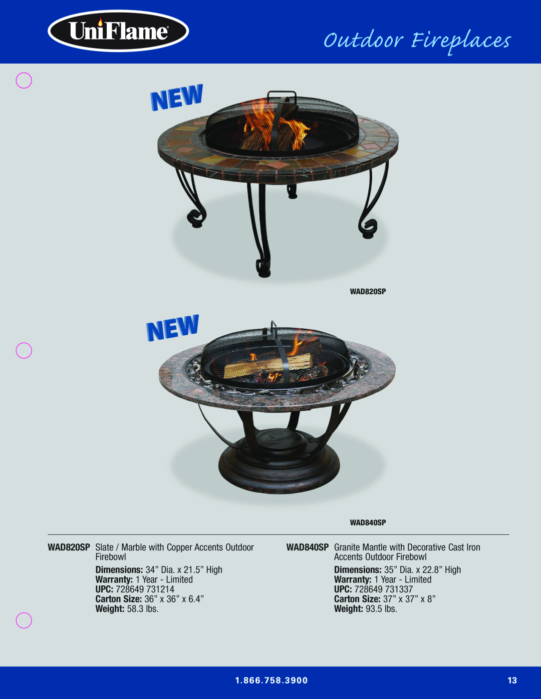 Blue Rhino Outdoor Lighting manual Outdoor Fireplaces 