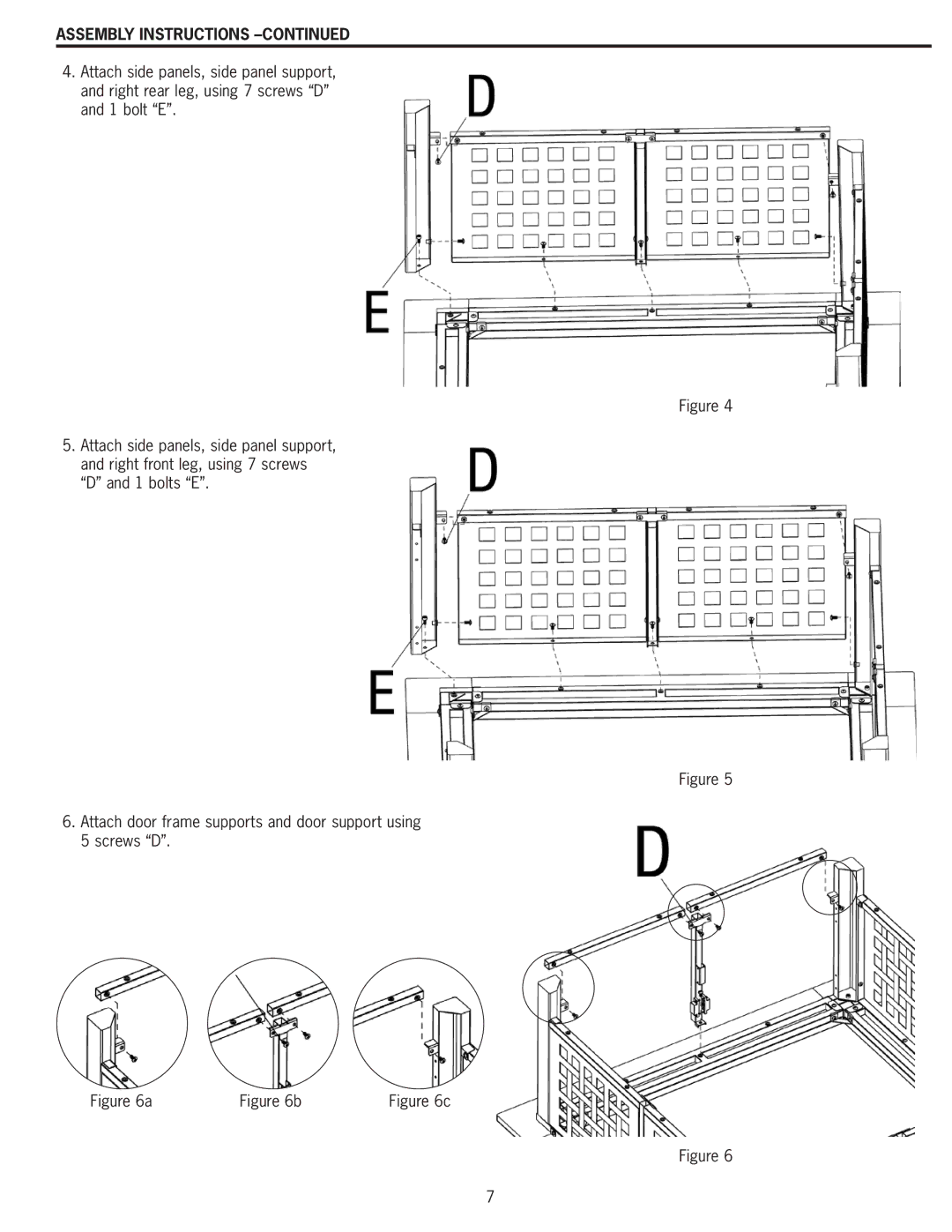 Blue Rhino WAD8160L manual Assembly Instructions 