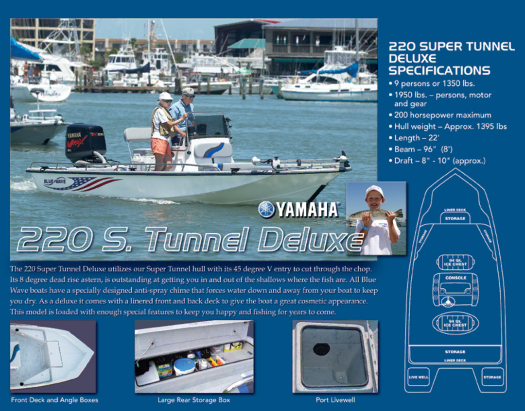 Blue Wave Boats 220 manual 