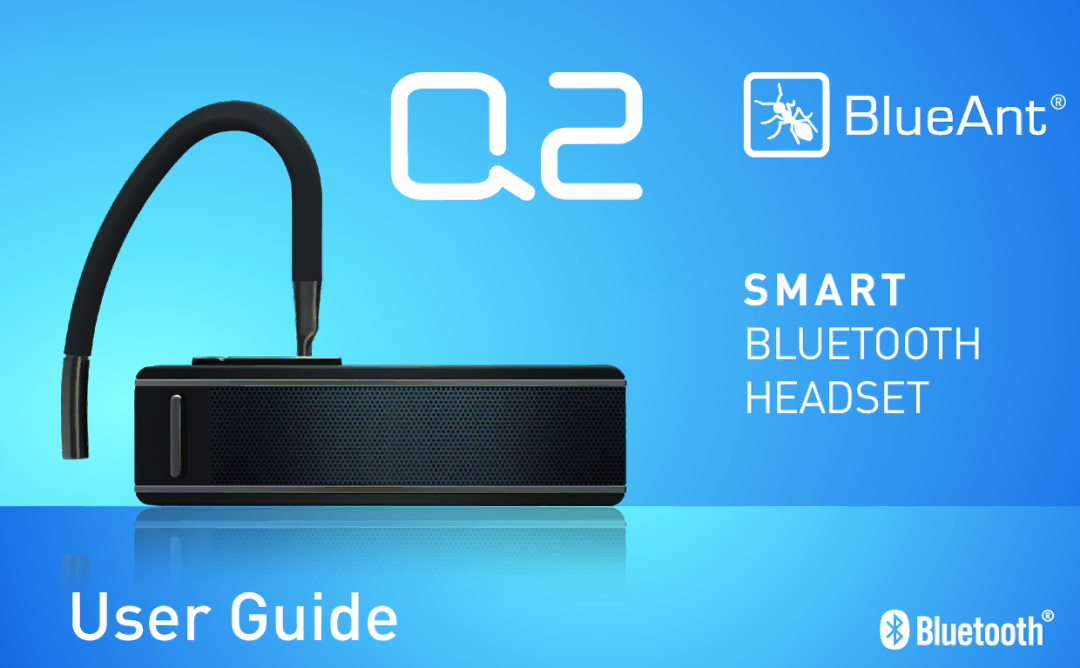 BlueAnt Wireless Q2 manual User Guide 