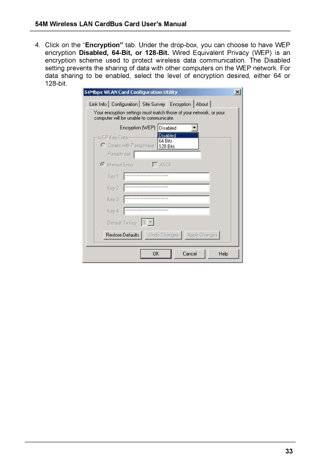 Boca Research user manual 54M Wireless LAN CardBus Card User’s Manual 