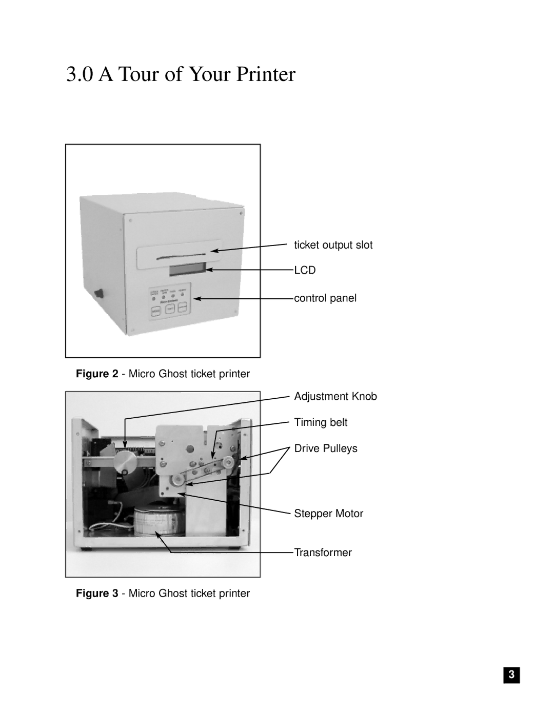 Boca Research Adjustable MC Ghost user manual Tour of Your Printer, Lcd 