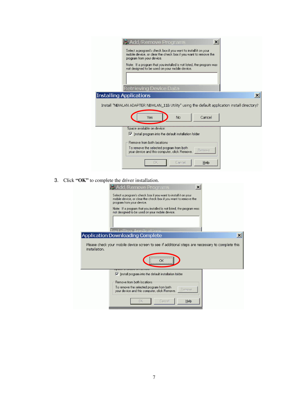 Boca Research SDW11b user manual Click OK to complete the driver installation 