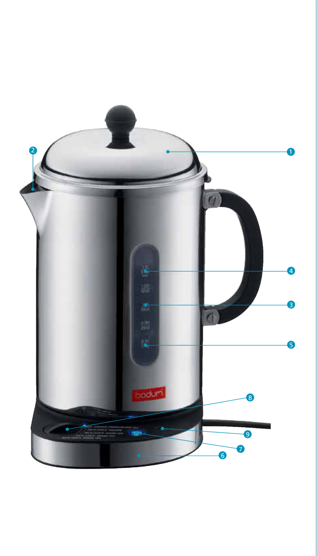 Bodum 11076-16 manual 