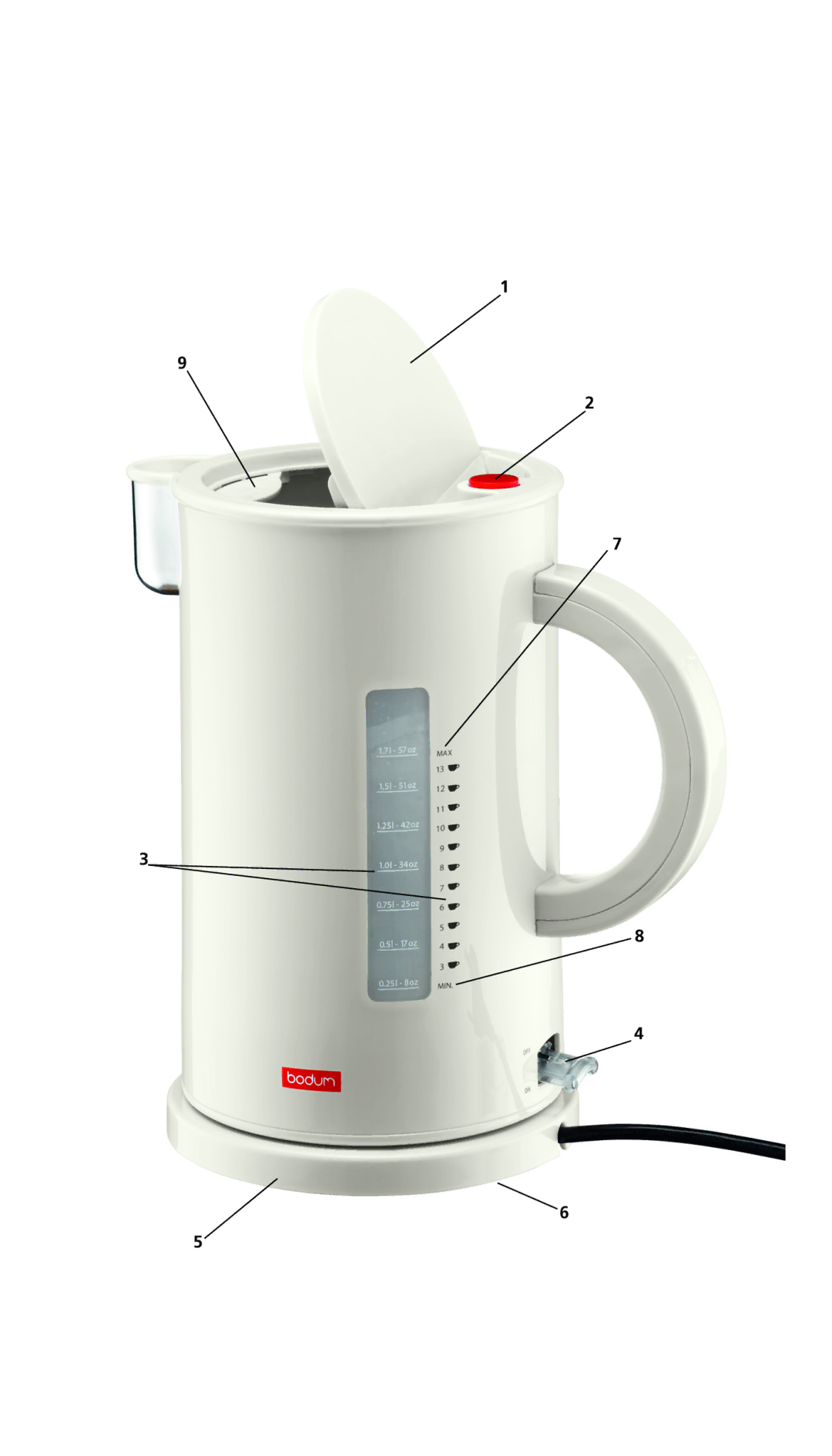 Bodum 11175 warranty 