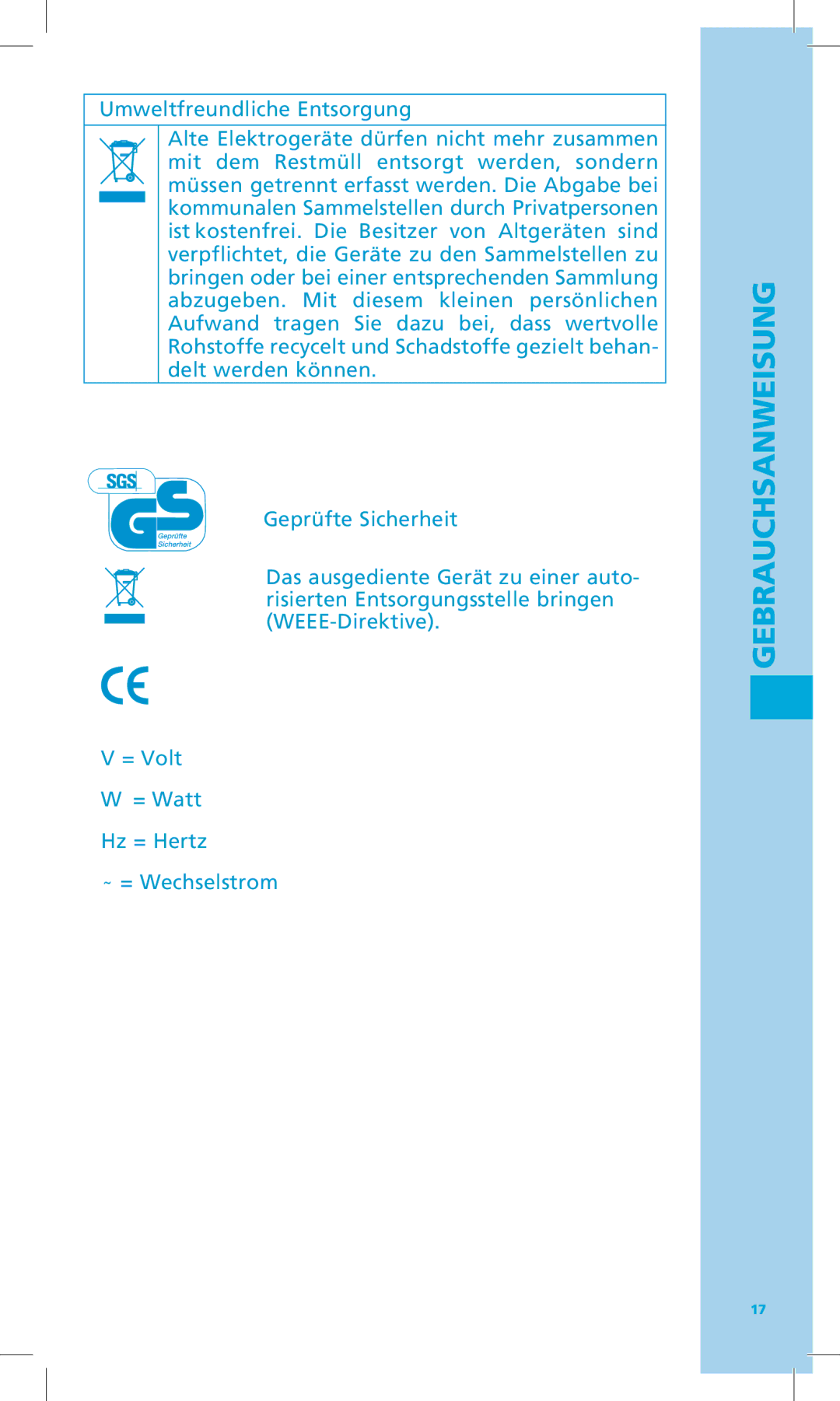 Bodum 11445 manual Gebrauchsanweisung 