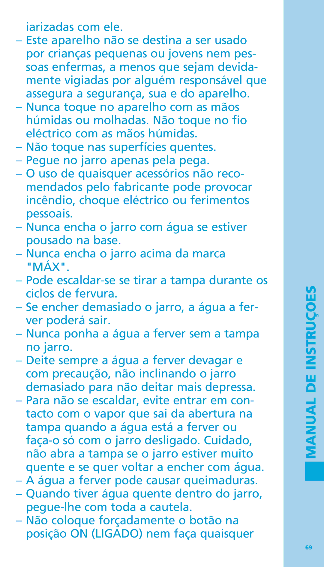 Bodum 11445 manual Manual DE Instruçoes 