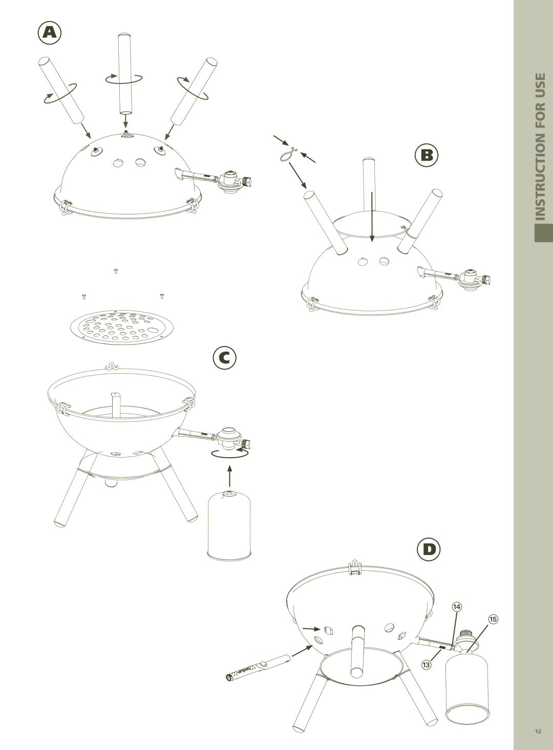 Bodum 11450 manual Instruction for use 