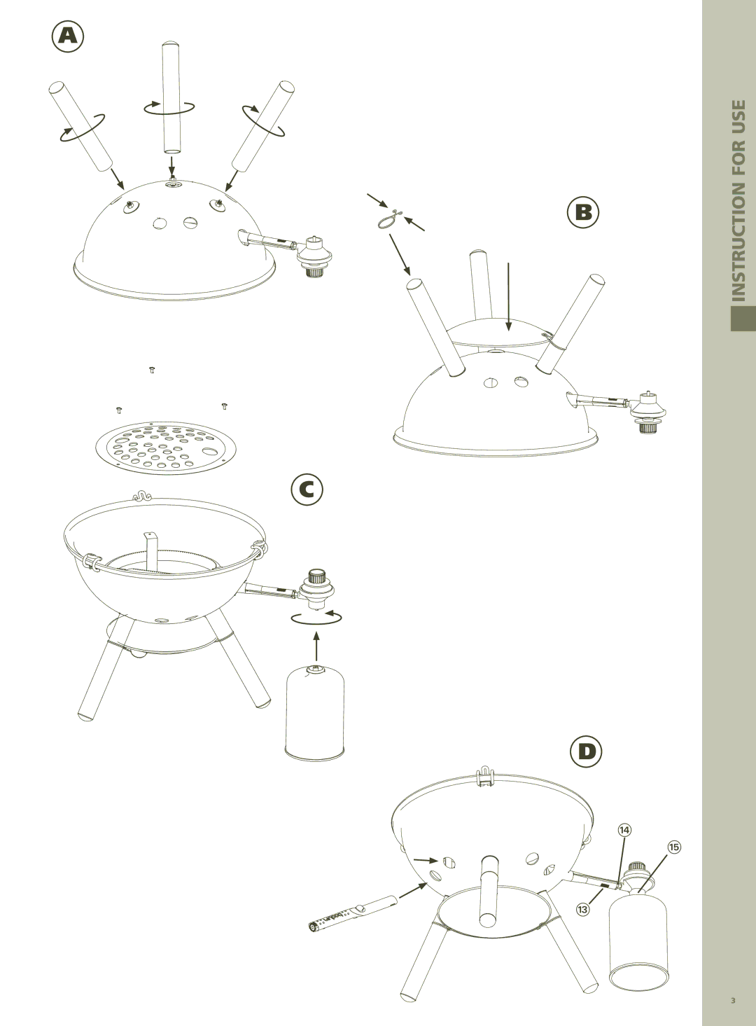 Bodum 11450 manual Instruction for use 